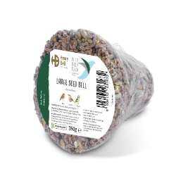 Large Black Sunflower Seed Bell